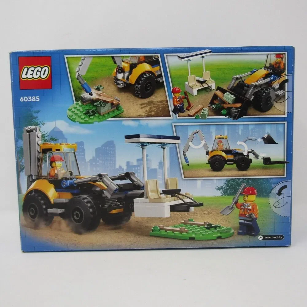 LEGO CITY: Construction Digger (60385) 148 Piece Set New Sealed